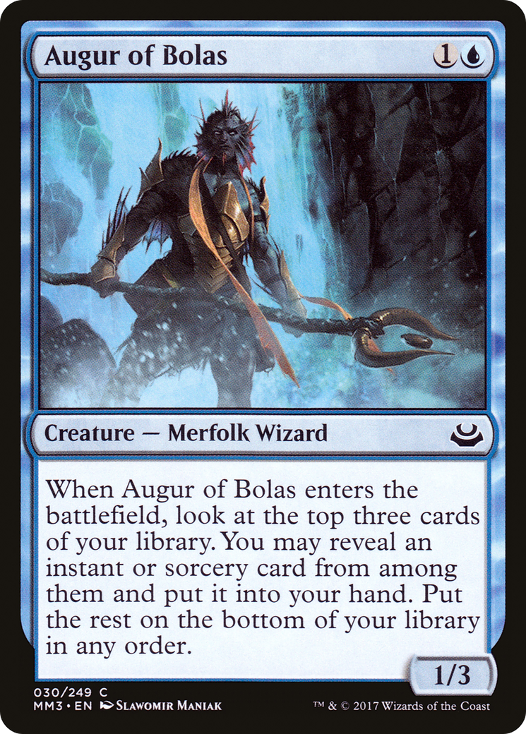 Augur of Bolas [Modern Masters 2017] Foil