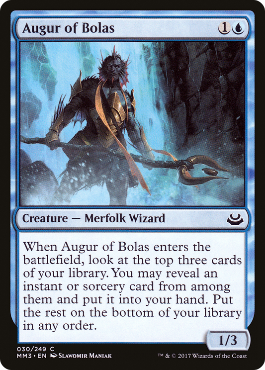 Augur of Bolas [Modern Masters 2017] Foil