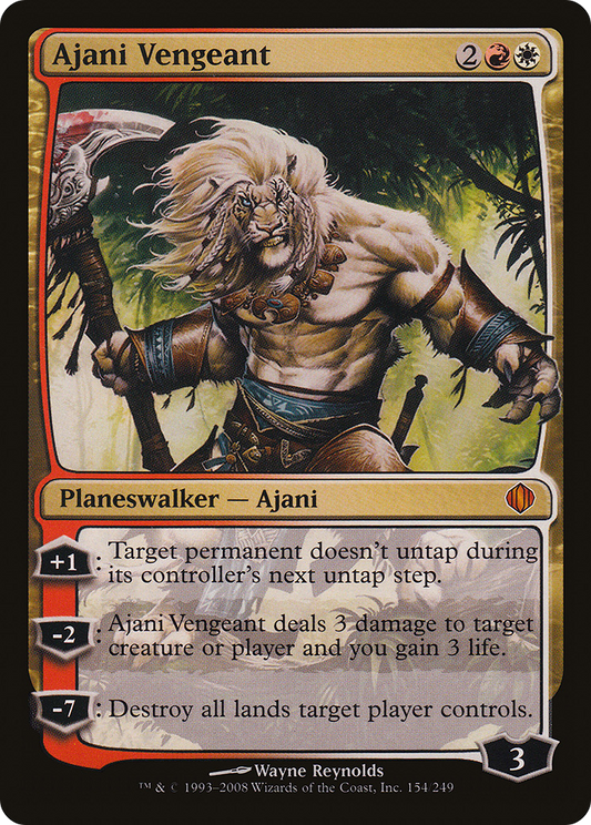 Ajani Vengeant [Shards of Alara] Foil