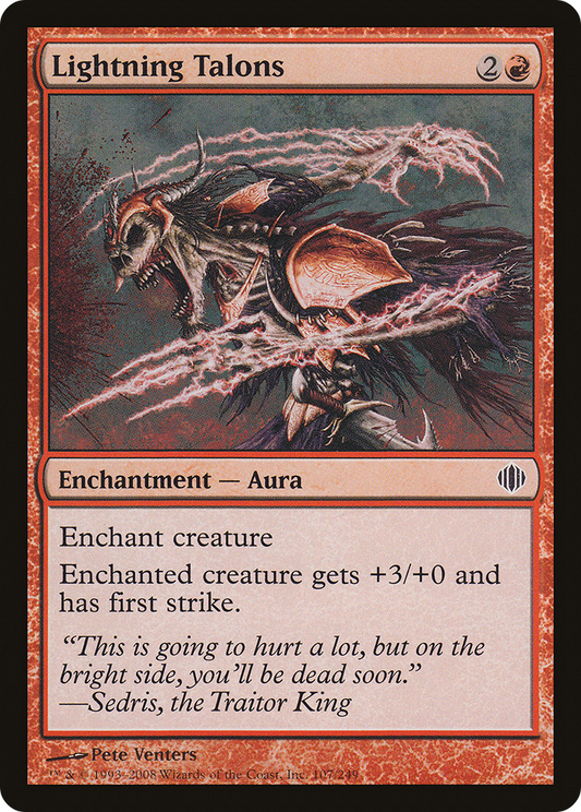 Lightning Talons [Shards of Alara]