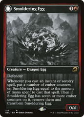 Smoldering Egg // Ashmouth Dragon [Innistrad: Double Feature] | Silver Goblin