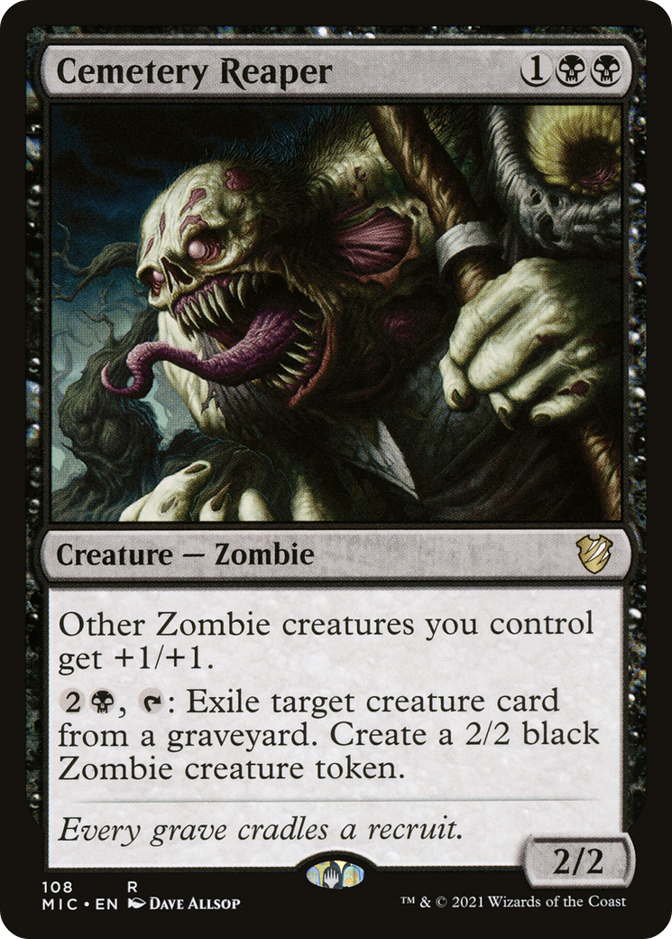 Cemetery Reaper [Innistrad: Midnight Hunt Commander]