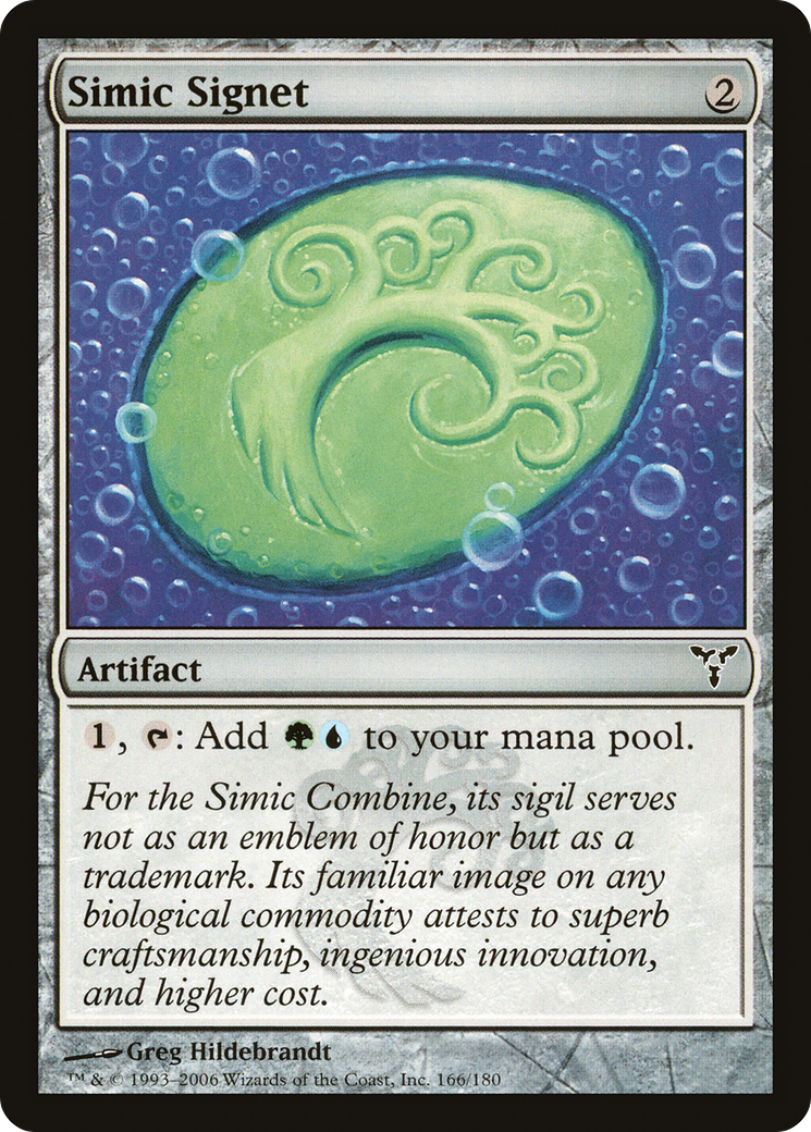 Simic Signet [Dissension] | Silver Goblin