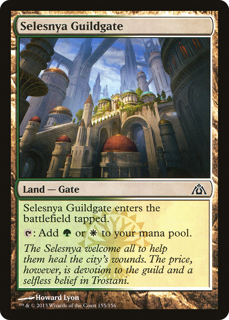 Selesnya Guildgate [Dragon's Maze] | Silver Goblin