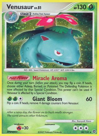 Venusaur (20/132) [Diamond & Pearl: Secret Wonders] | Silver Goblin