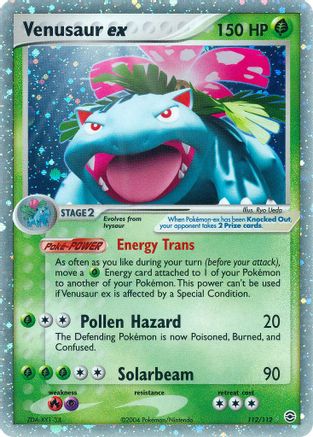 Venusaur ex (112/112) [EX: FireRed & LeafGreen] | Silver Goblin