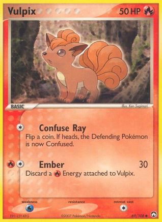 Vulpix (69/108) [EX: Power Keepers] | Silver Goblin