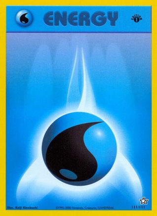 Water Energy (111) 1st Edition - Neo Genesis