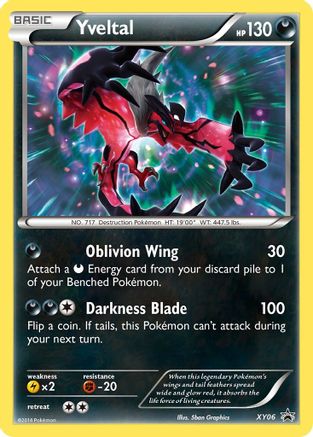 Yveltal (XY06) [XY: Black Star Promos] | Silver Goblin