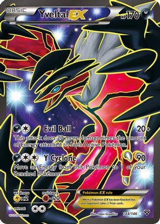 Yveltal EX (144/146) [XY: Base Set] | Silver Goblin