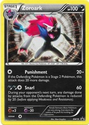 Zoroark - BW19 (BW19) Holofoil - Black and White Promos