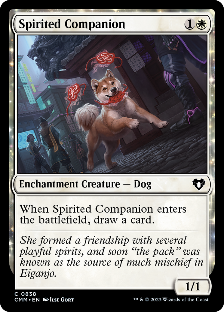 Spirited Companion [Commander Masters] | Silver Goblin