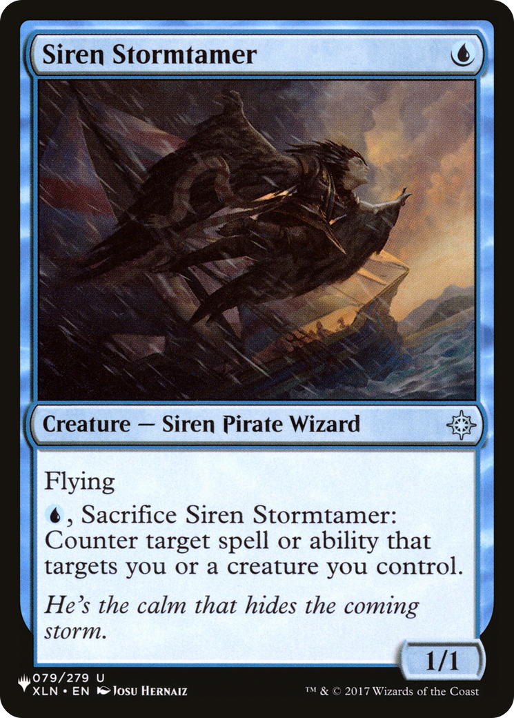 Siren Stormtamer [The List] | Silver Goblin