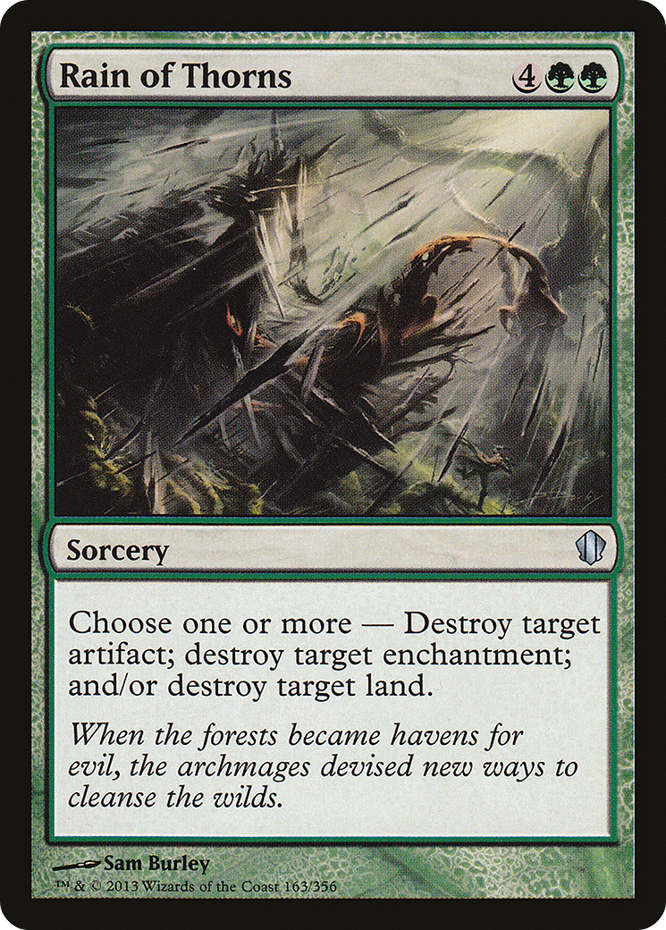 Rain of Thorns [Commander 2013] | Silver Goblin