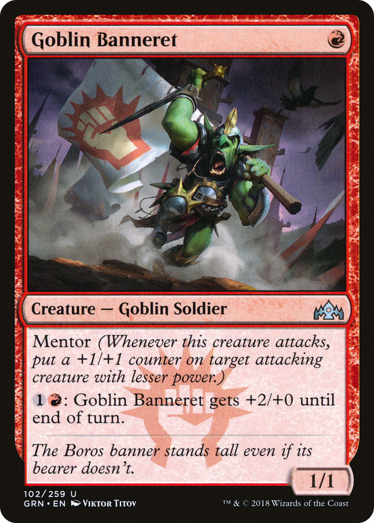 Goblin Banneret [Guilds of Ravnica] | Silver Goblin