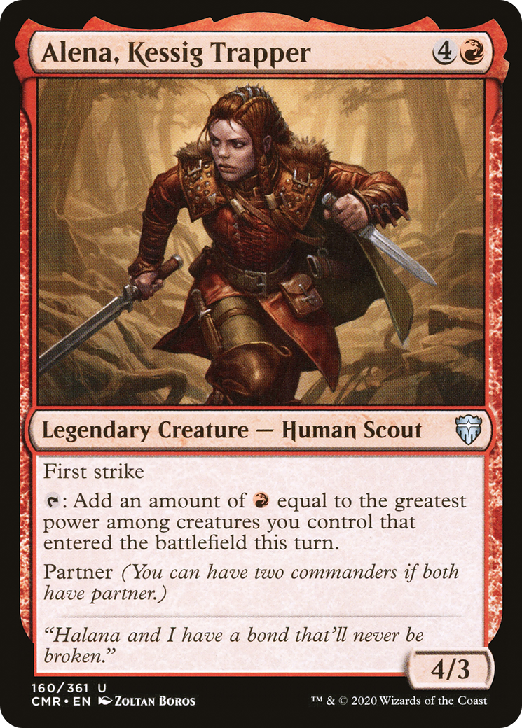 Alena, Kessig Trapper [Commander Legends] Foil