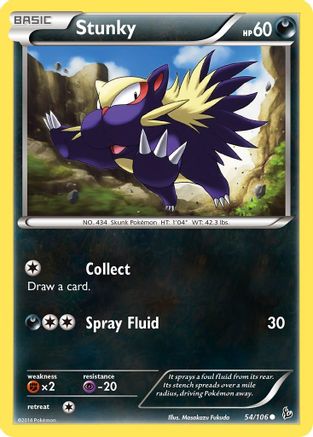 Stunky (54/106) [XY: Flashfire] | Silver Goblin