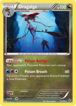 Dragalge (71/106) [XY: Flashfire] | Silver Goblin