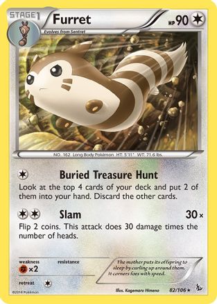 Furret (82/106) [XY: Flashfire] | Silver Goblin