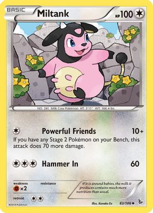 Miltank (83/106) [XY: Flashfire] | Silver Goblin