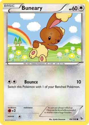 Buneary (84/106) [XY: Flashfire] | Silver Goblin