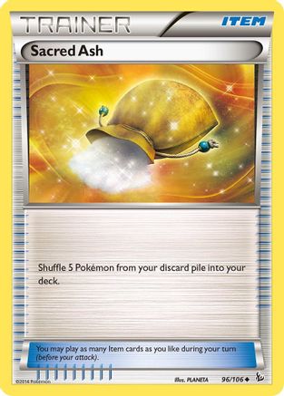 Sacred Ash (96) - XY  Flashfire