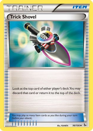 Trick Shovel (98/106) [XY: Flashfire] | Silver Goblin