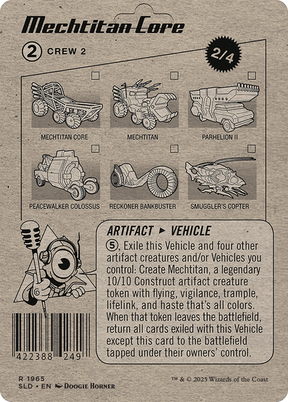 Mechtitan Core // Mechtitan Core (1965) Foil - Secret Lair Drop