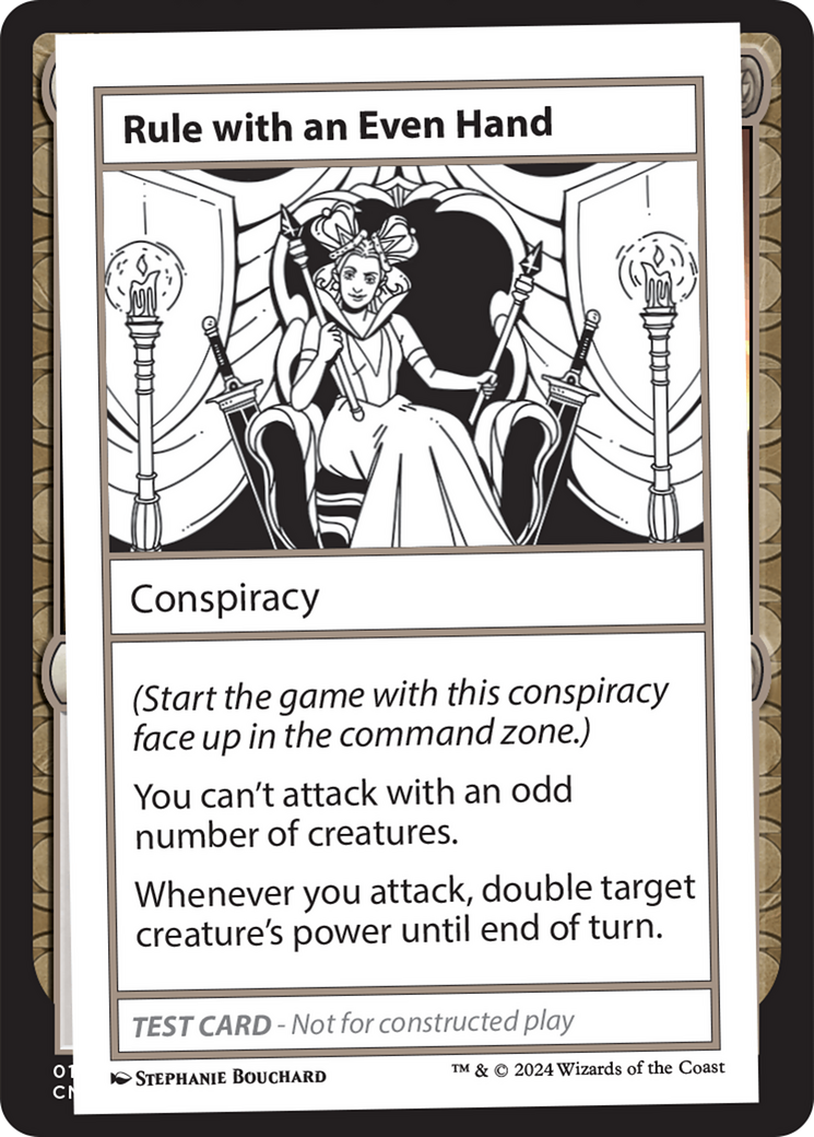 Rule with an Even Hand [Mystery Booster 2 Playtest Cards] | Silver Goblin