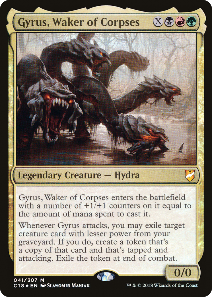 Gyrus, Waker of Corpses [Commander 2018] | Silver Goblin