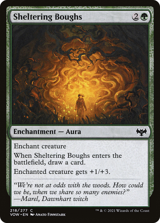 Sheltering Boughs [Innistrad: Crimson Vow] Foil