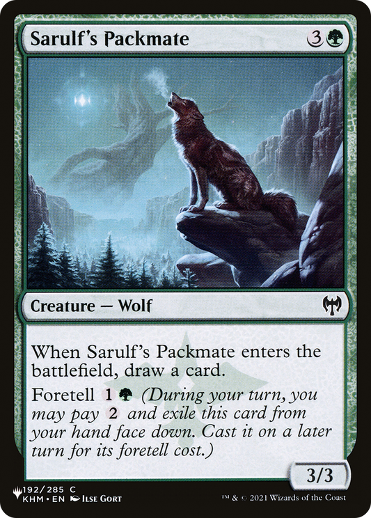 Sarulf's Packmate (KHM-192)