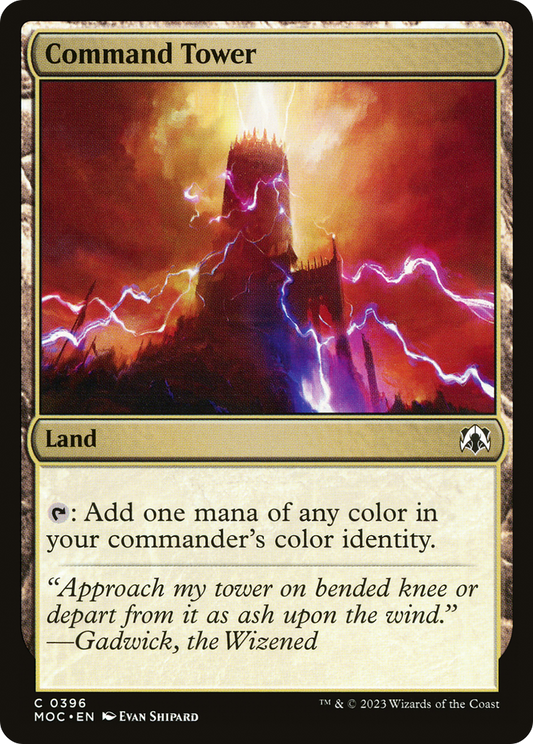 Command Tower [March of the Machine Commander]