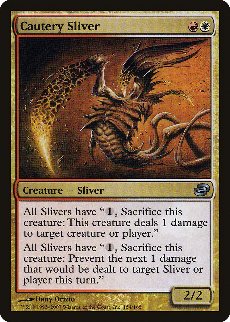 Cautery Sliver [Planar Chaos] | Silver Goblin