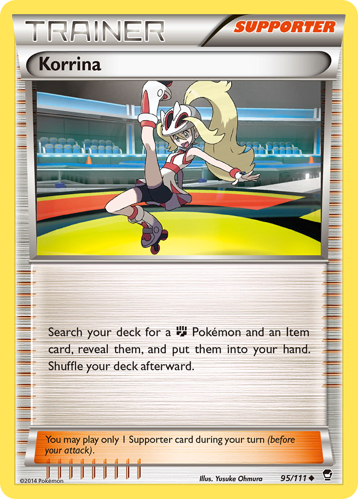 Korrina (95/111) [XY: Furious Fists] | Silver Goblin