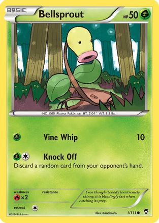 Bellsprout (1/111) [XY: Furious Fists] | Silver Goblin