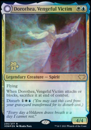 Dorothea, Vengeful Victim // Dorothea's Retribution [Innistrad: Crimson Vow Prerelease Promos] | Silver Goblin