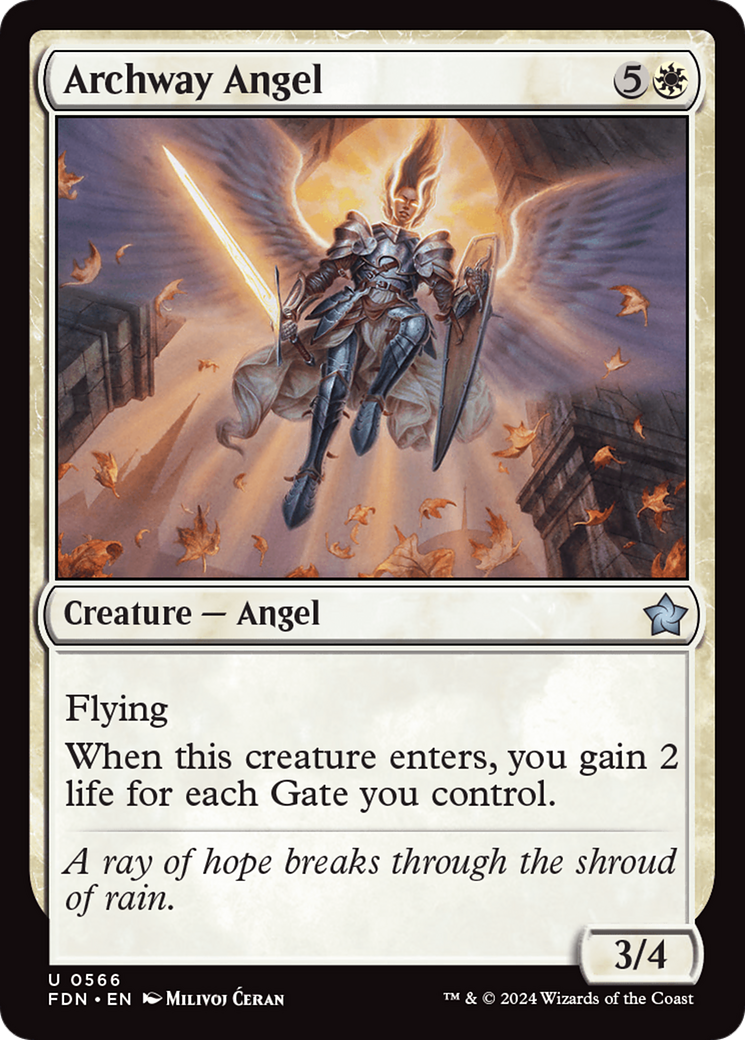 Archway Angel [Foundations] | Silver Goblin