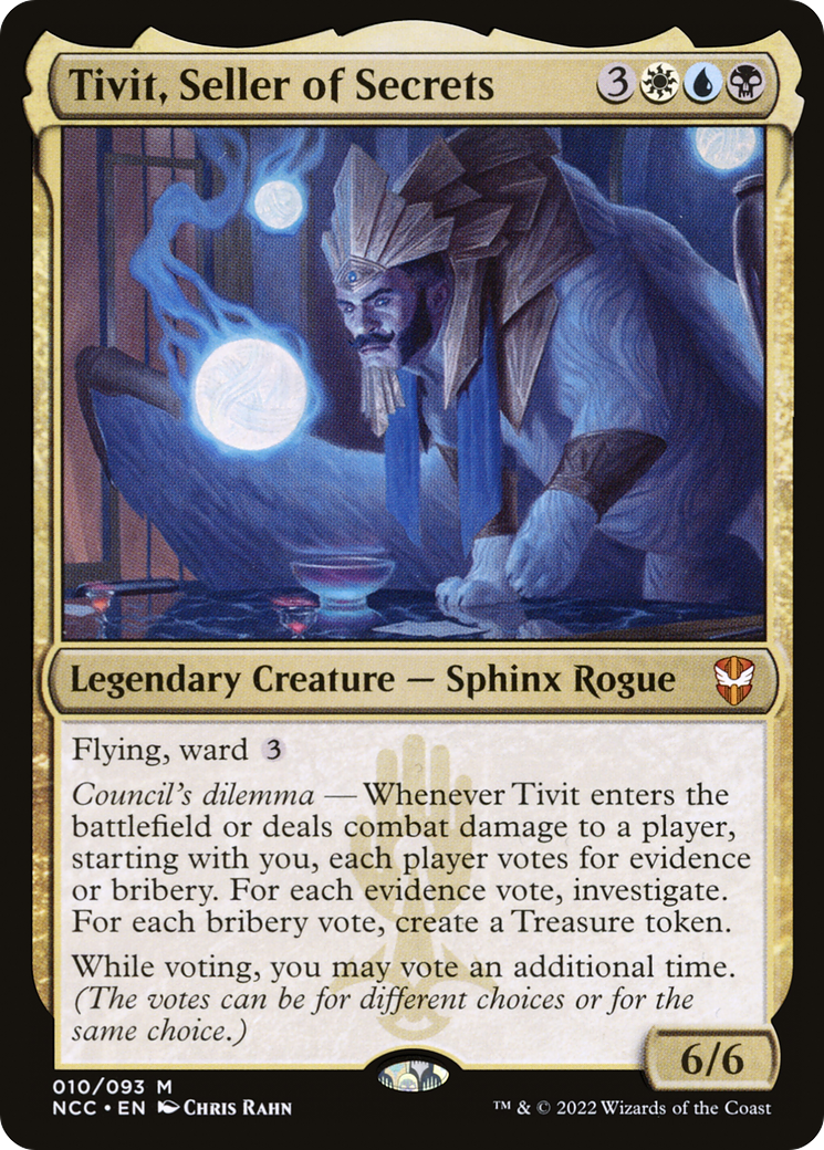 Tivit, Seller of Secrets [Streets of New Capenna Commander]