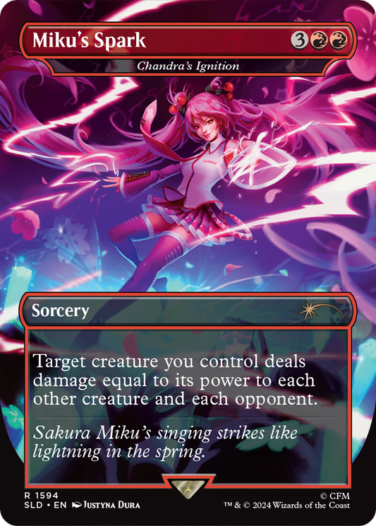 Chandra's Ignition / Miku's Spark(Borderless) (1594)