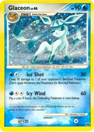 Glaceon (20/100) (Theme Deck Exclusive) [Diamond & Pearl: Majestic Dawn] | Silver Goblin