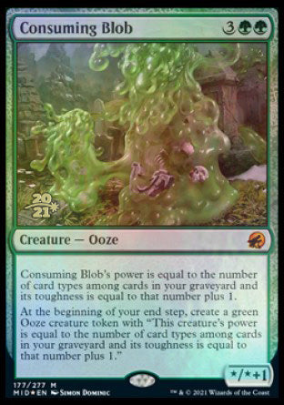 Consuming Blob [Innistrad: Midnight Hunt Prerelease Promos] | Silver Goblin