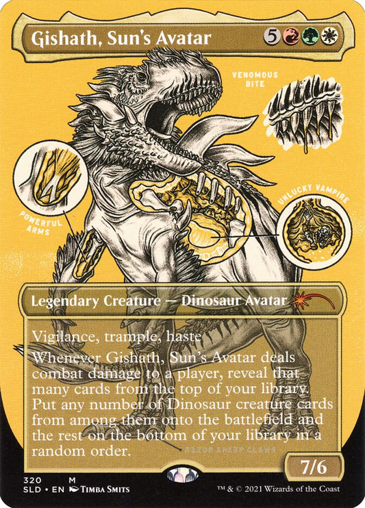 Gishath, Sun's Avatar (320) Foil - Secret Lair Drop Series