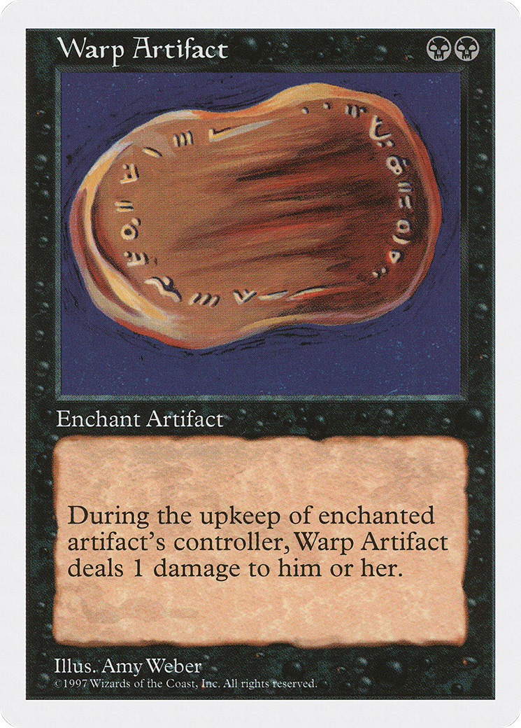 Warp Artifact [Fifth Edition] | Silver Goblin