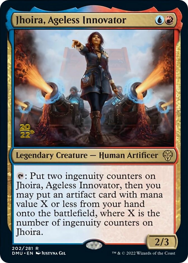 Jhoira, Ageless Innovator [Dominaria United Prerelease Promos] | Silver Goblin