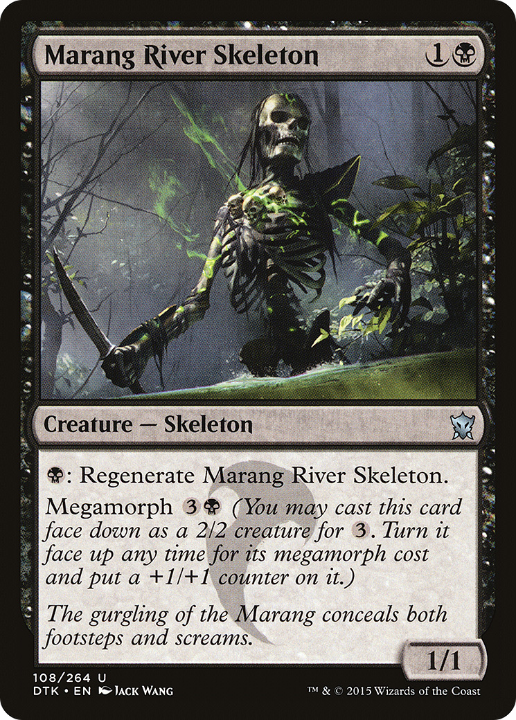 Marang River Skeleton [Dragons of Tarkir] | Silver Goblin