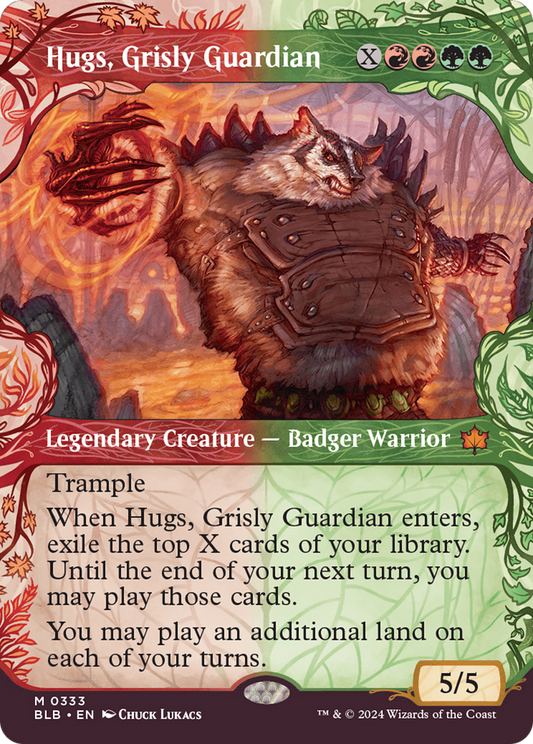 Hugs, Grisly Guardian: (Showcase)(Borderless) (333)