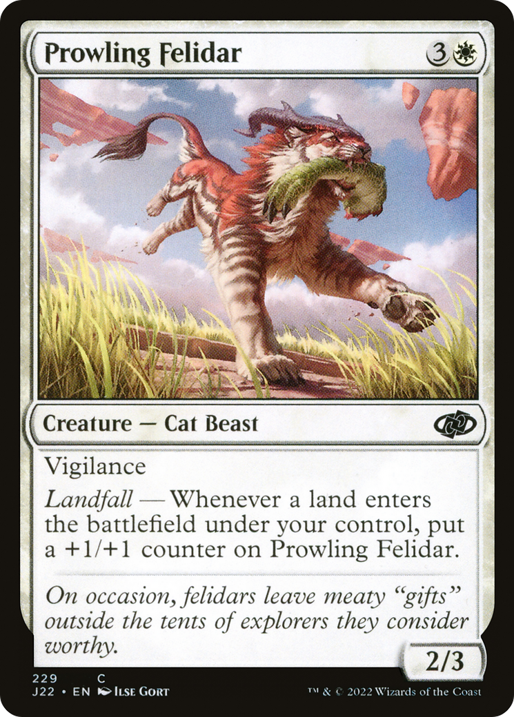 Prowling Felidar [Jumpstart 2022]