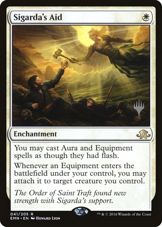 Sigarda's Aid (Promo Pack) [Eldritch Moon Promos] Foil