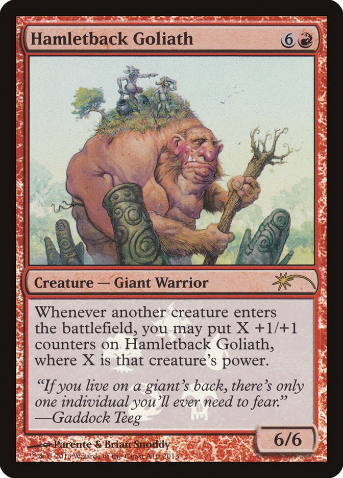 Hamletback Goliath [Resale Promos] | Silver Goblin